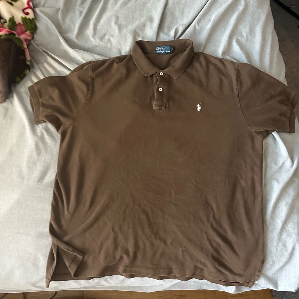 Brown polo